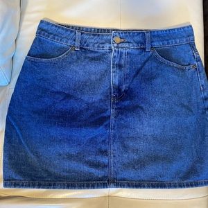 Jean skirt